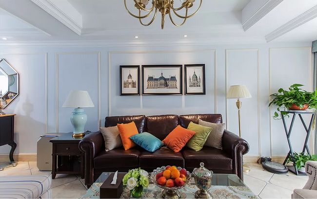 [裝修案例]128平米三居室美式裝修風(fēng)格，舒適的居家生活