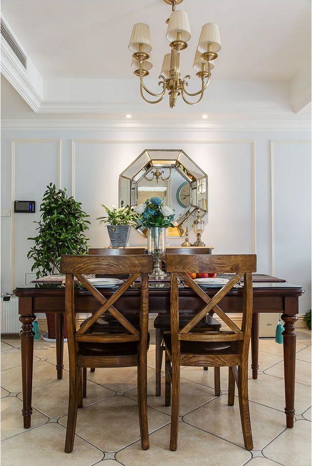 [裝修案例]128平米三居室美式裝修風(fēng)格，舒適的居家生活