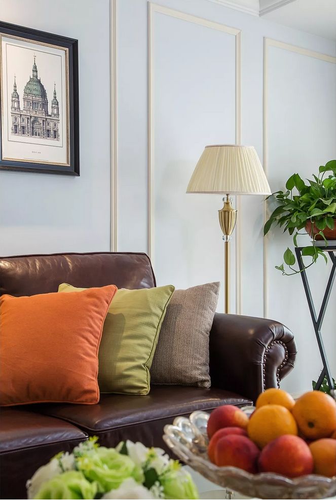 [裝修案例]128平米三居室美式裝修風(fēng)格，舒適的居家生活