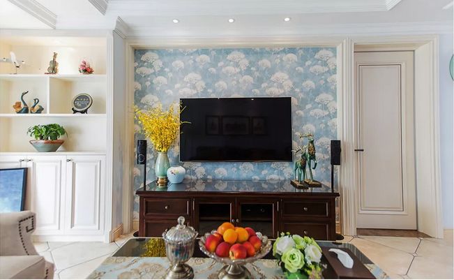 [裝修案例]128平米三居室美式裝修風(fēng)格，舒適的居家生活