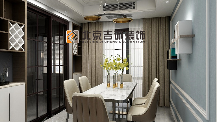 [裝修案例]118平米現(xiàn)代簡約風格裝修效果圖 都市的現(xiàn)代時尚