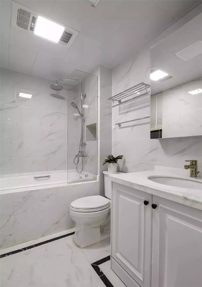 [裝修案例]80平米美式風格裝修效果圖欣賞 利用好每一處空間讓生活更有品質(zhì)